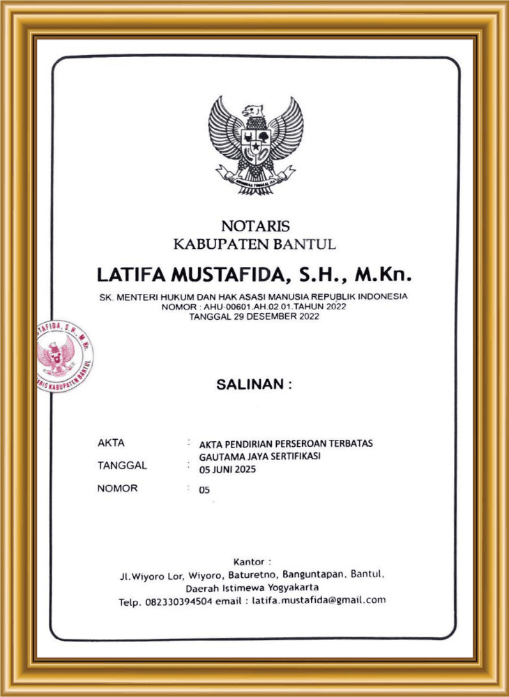 Legalitas Hal 1