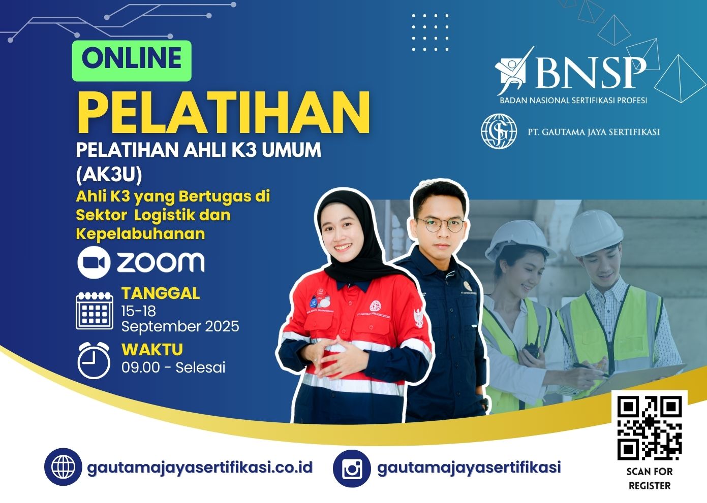 Pelatihan Ahli K3 Umum (AK3U)