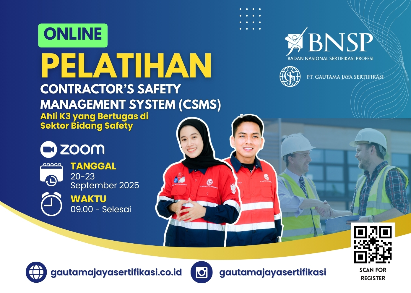 Pelatihan Contractor’s Safety Management System (CSMS)