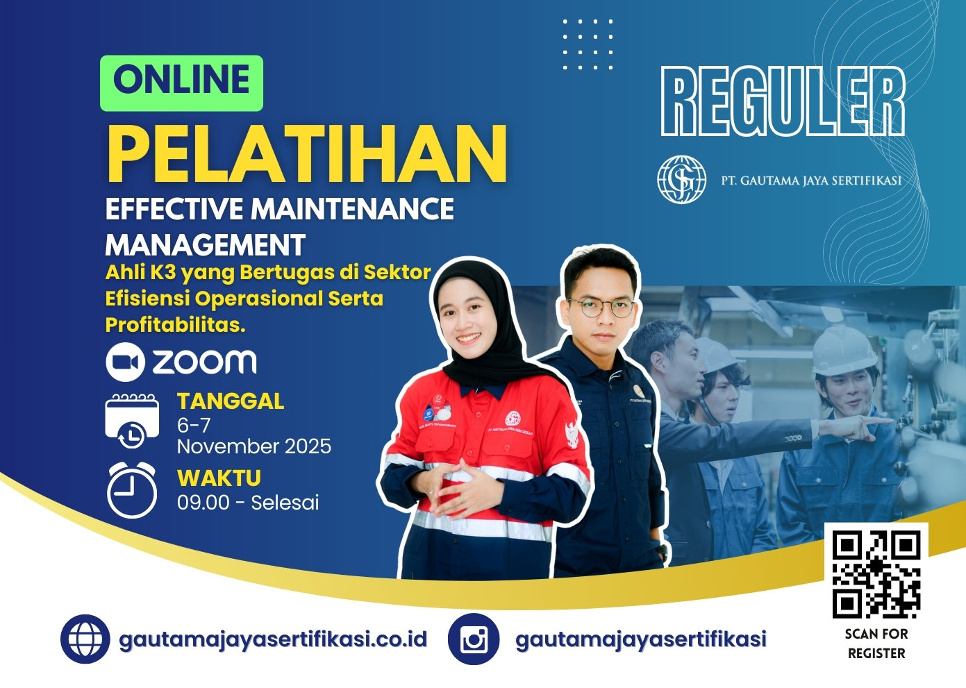 Pelatihan Effective Maintenance Management