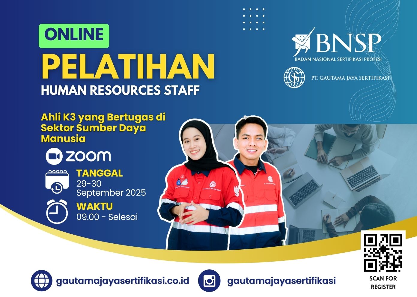 Pelatihan Human Resources Staff