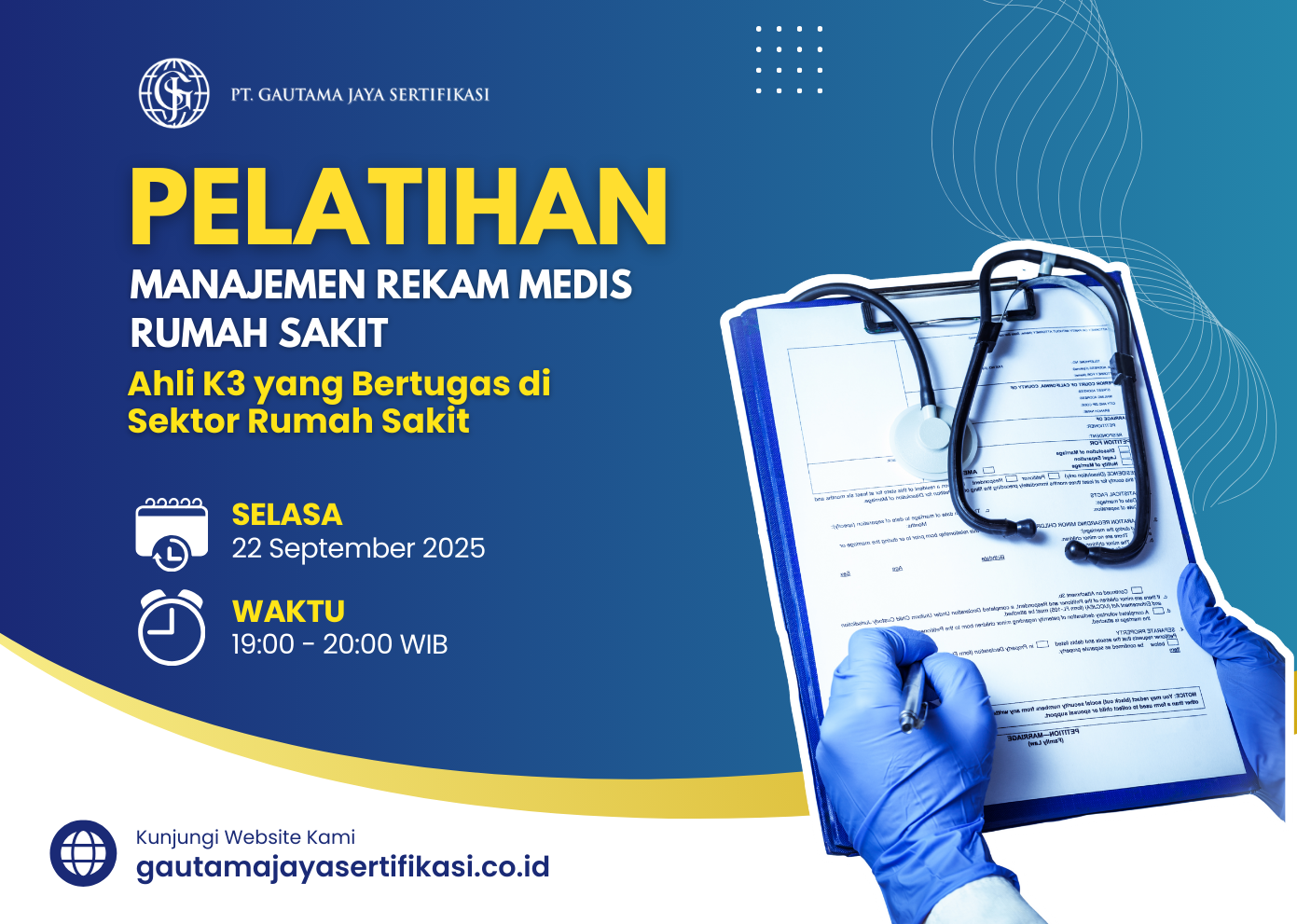 Pelatihan Manajemen Rekam Medis Rumah Sakit
