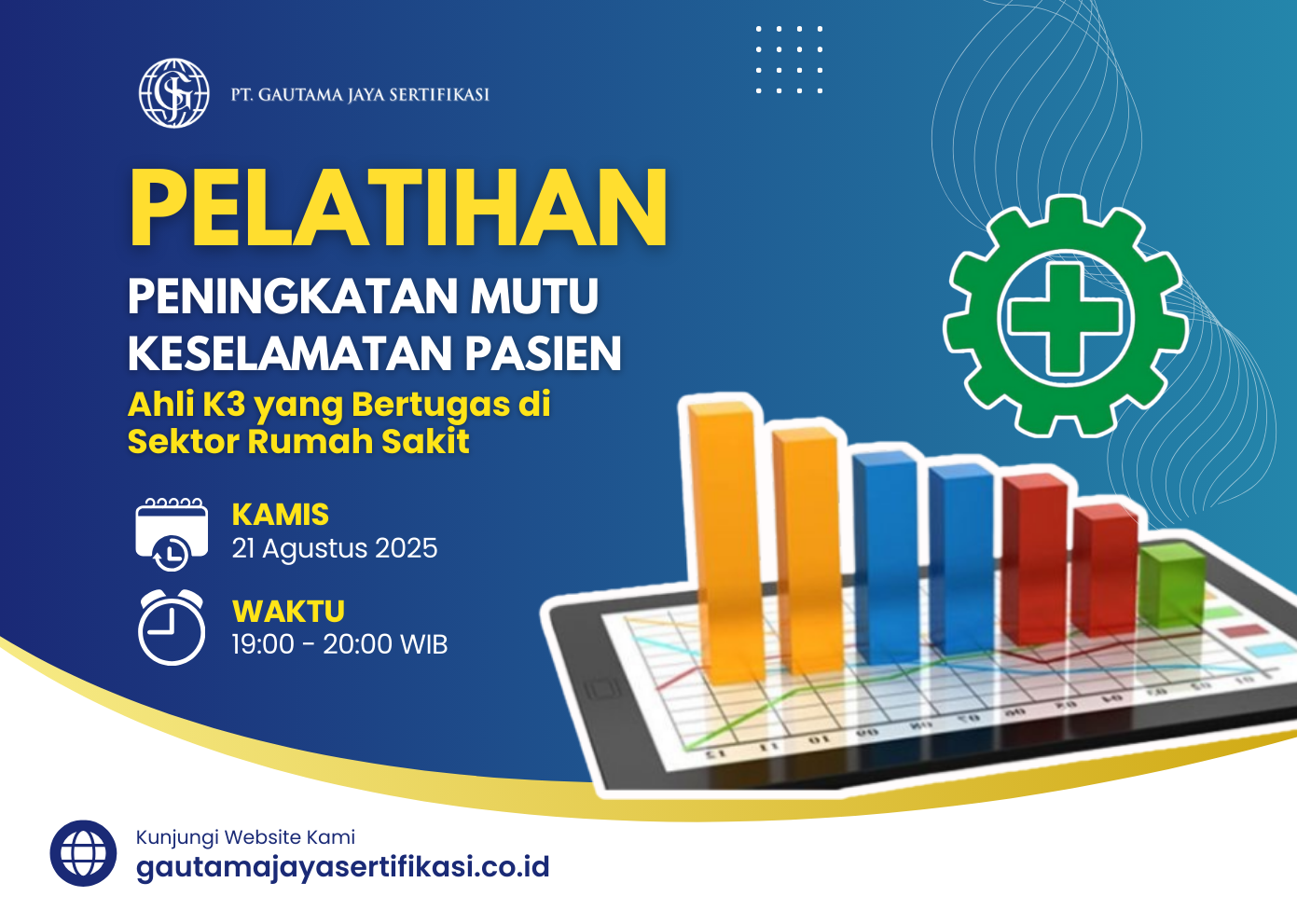 Pelatihan Manajemen Risiko Rumah Sakit dan Fasilitas Kesehatan
