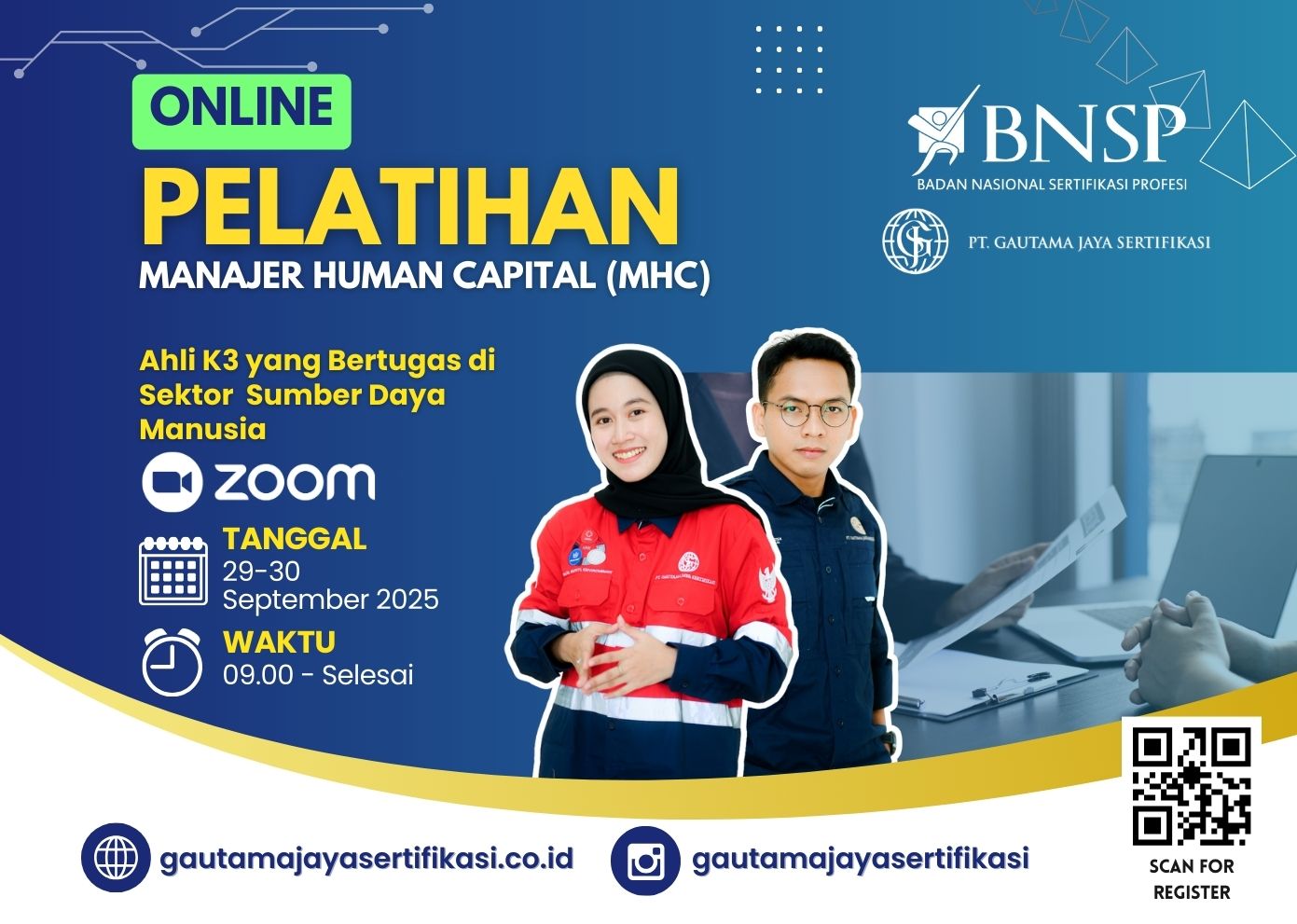Pelatihan Manajer Human Capital (MHC)