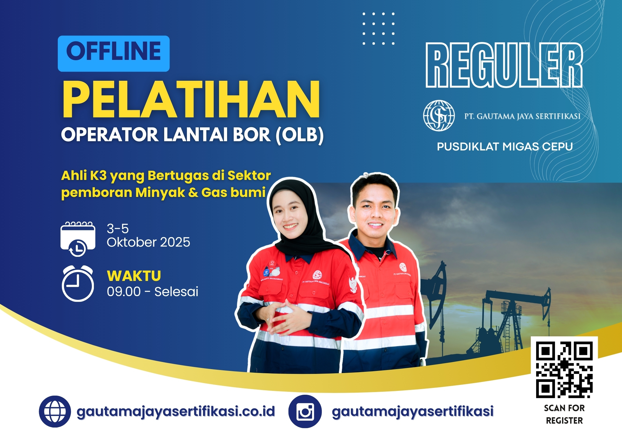 Pelatihan Operator Lantai Bor (OLB)
