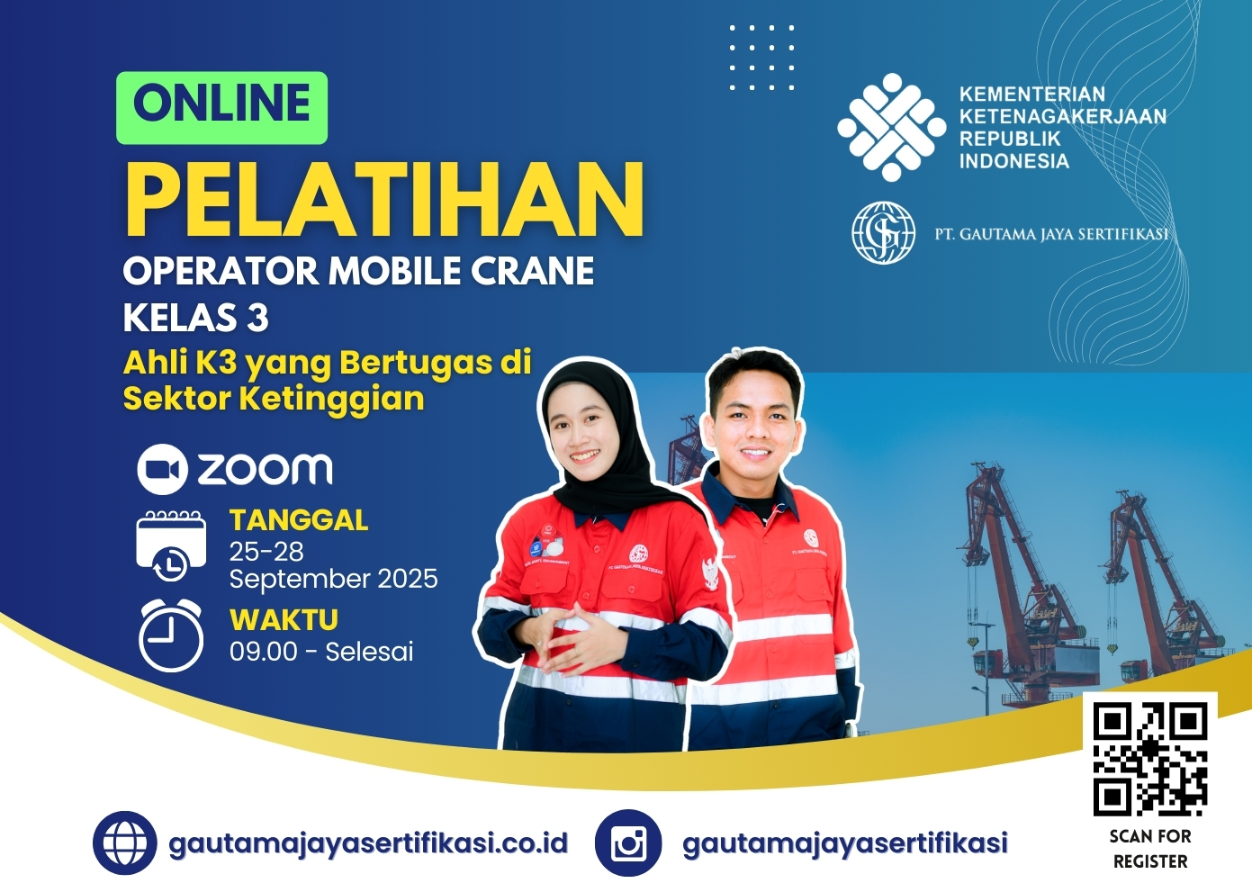 Pelatihan Operator Mobile Crane Kelas 3