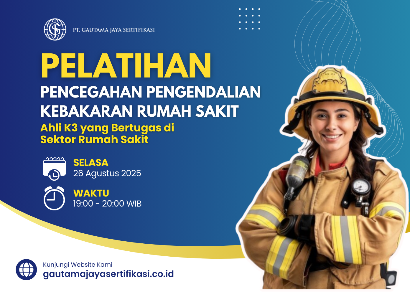 Pelatihan Pencegahan Pengendalian Kebakaran Rumah Sakit