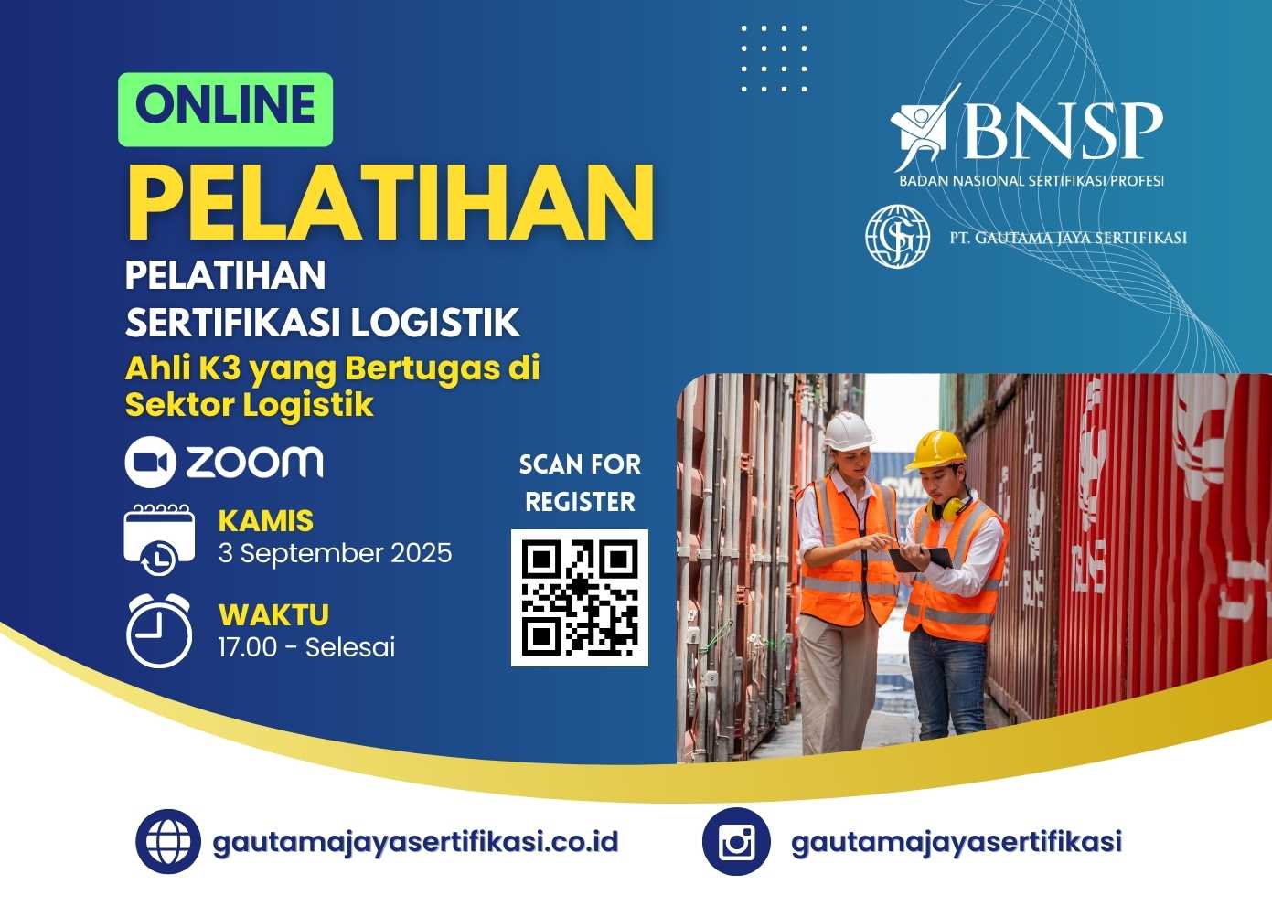 Pelatihan Sertifikasi Logistik