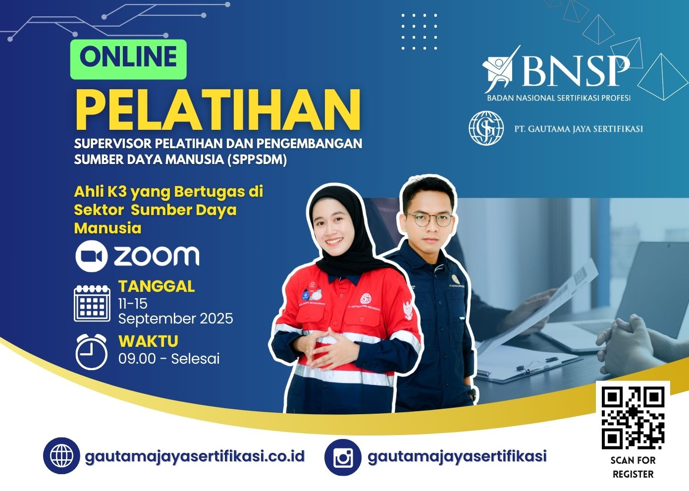 Pelatihan Supervisor Pelatihan dan Pengembangan Sumber Daya Manusia (SPPSDM)