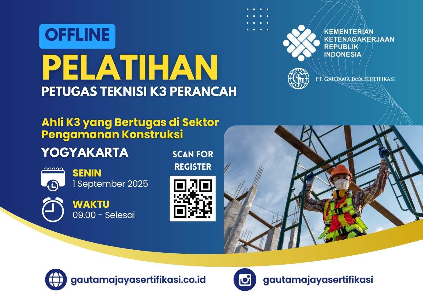 Pelatihan Teknisi K3 Perancah