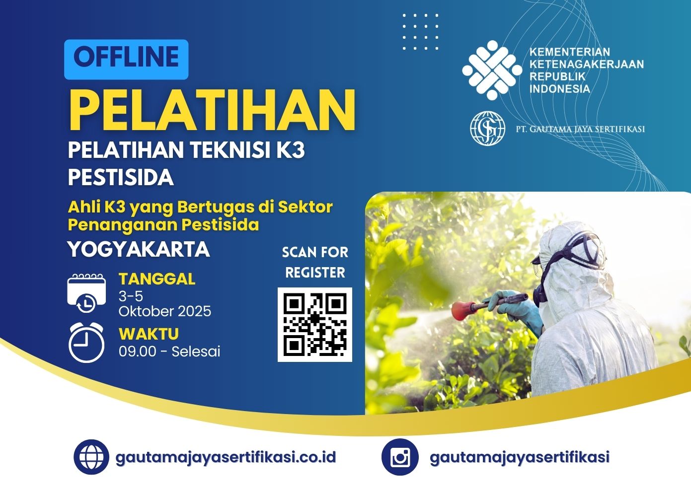 Pelatihan Teknisi K3 Pestisida