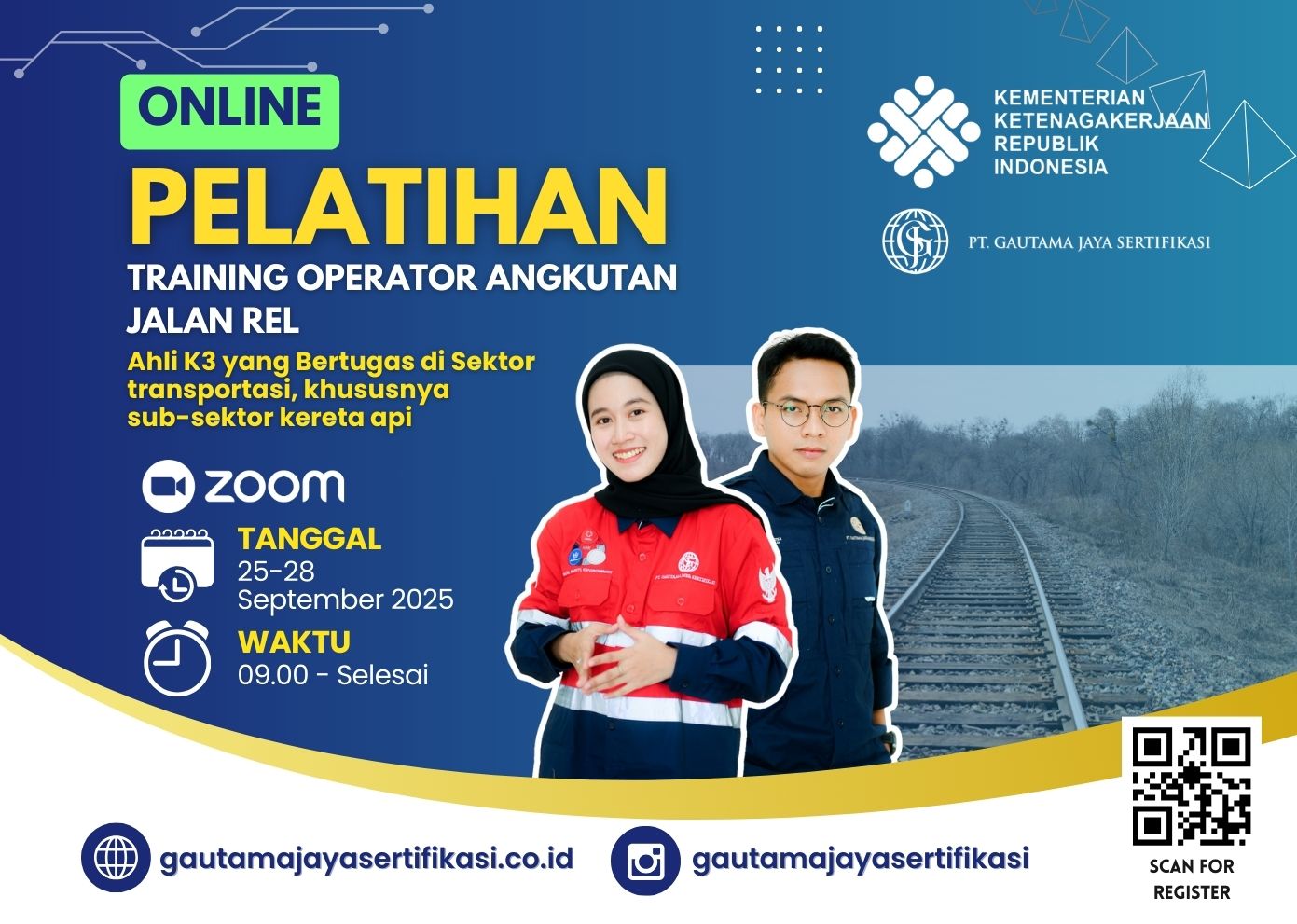 Pelatihan Training Operator Angkutan Jalan Rel
