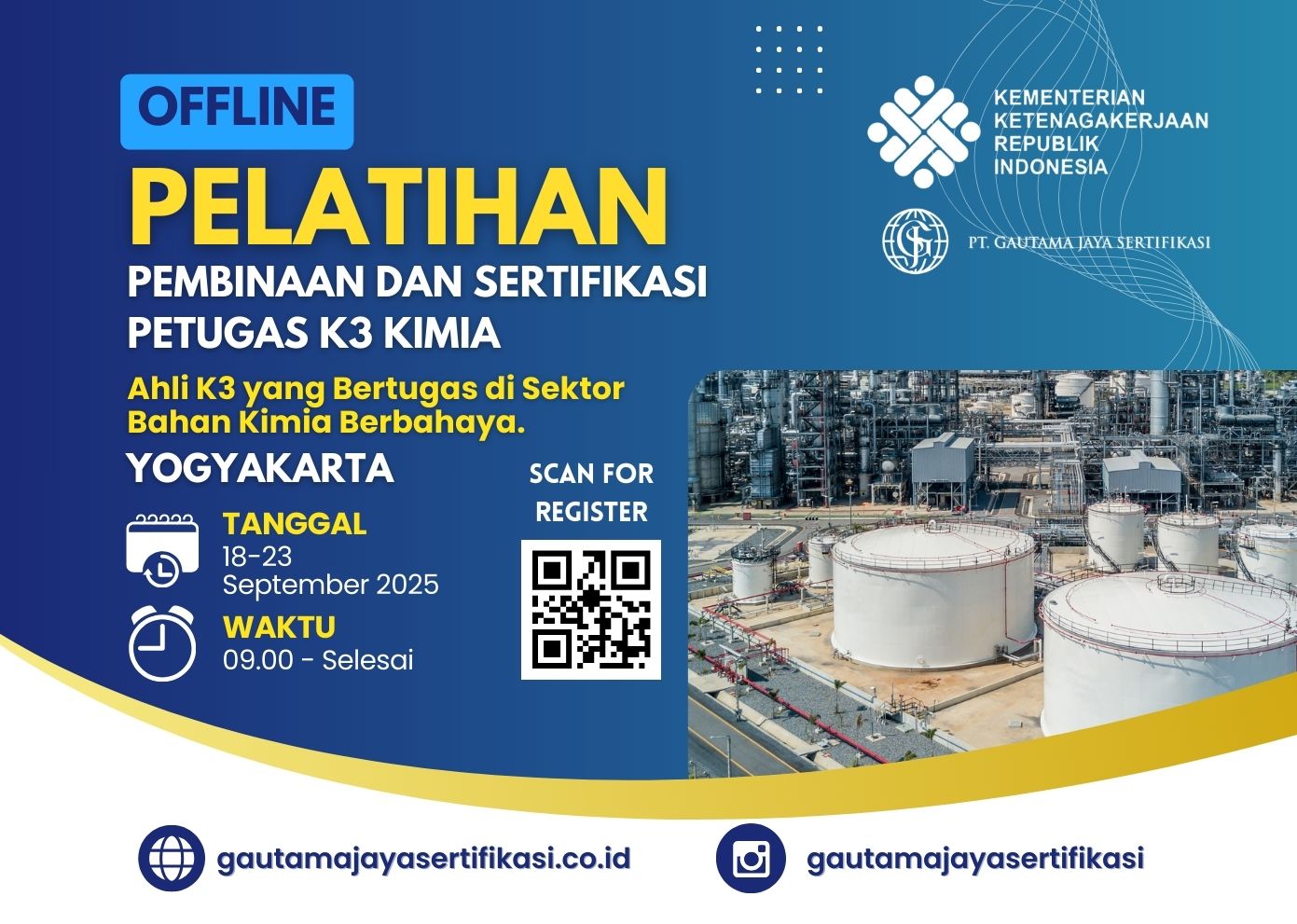 Pembinaan dan Sertifikasi Petugas K3 Kimia