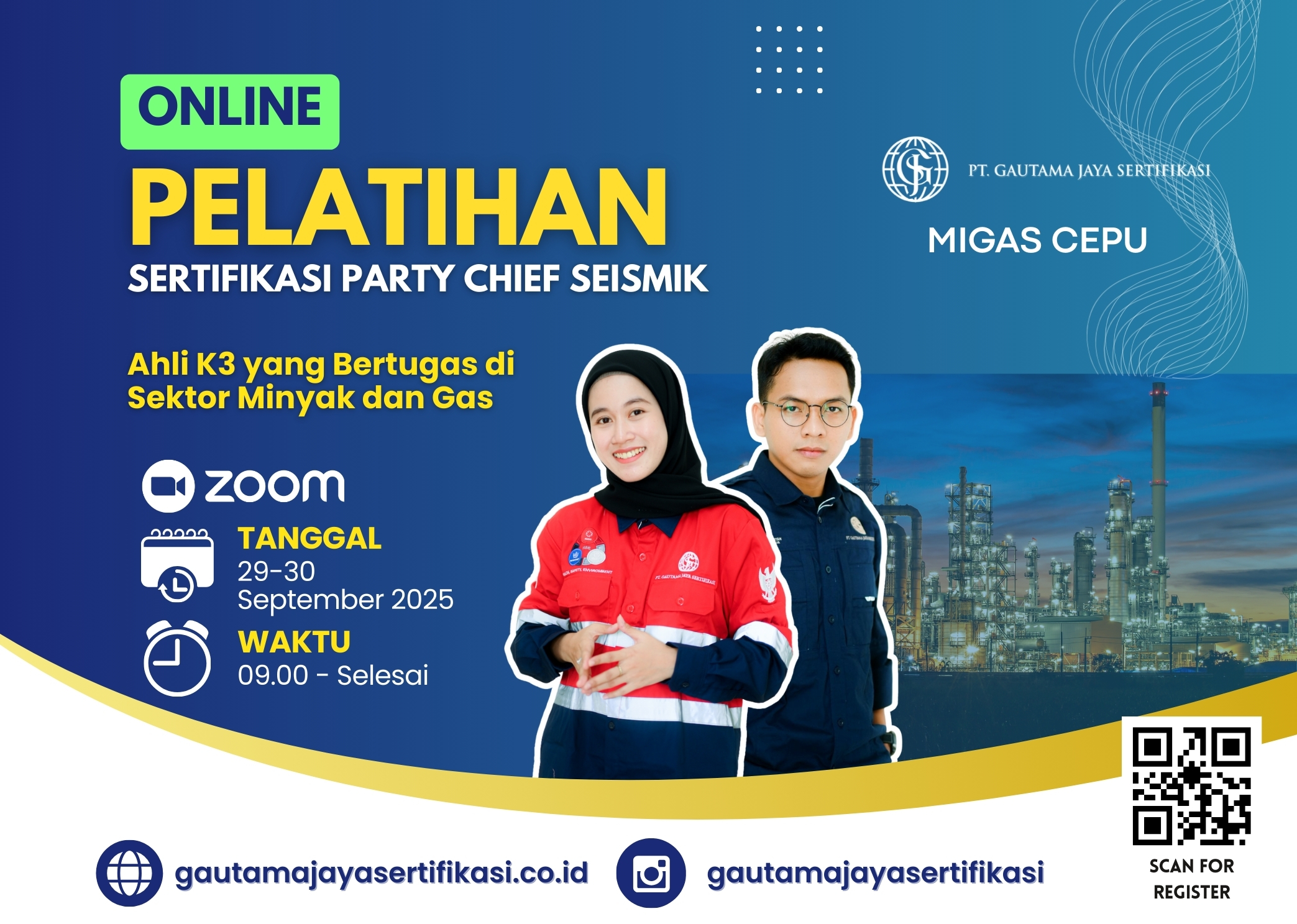 SERTIFIKASI Party Chief Seismik